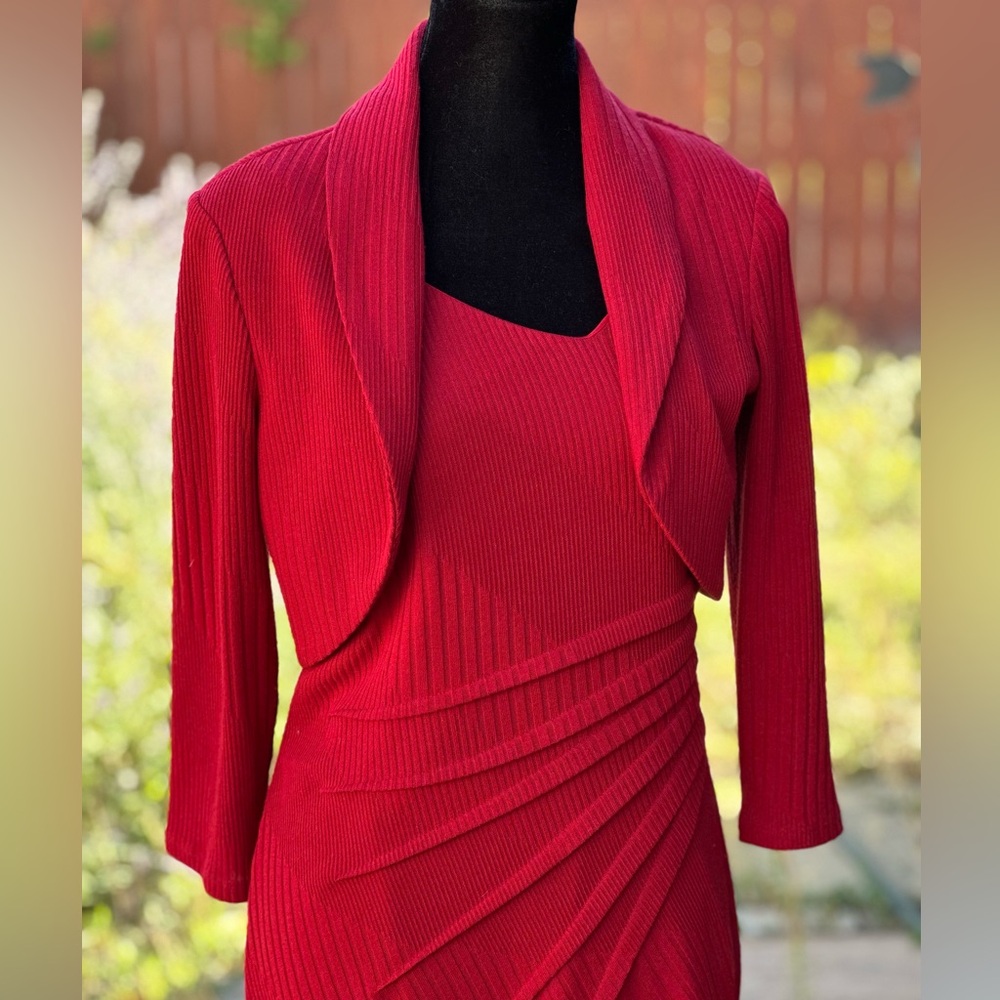 Frank Lyman Design Vibrant Red Ensemble